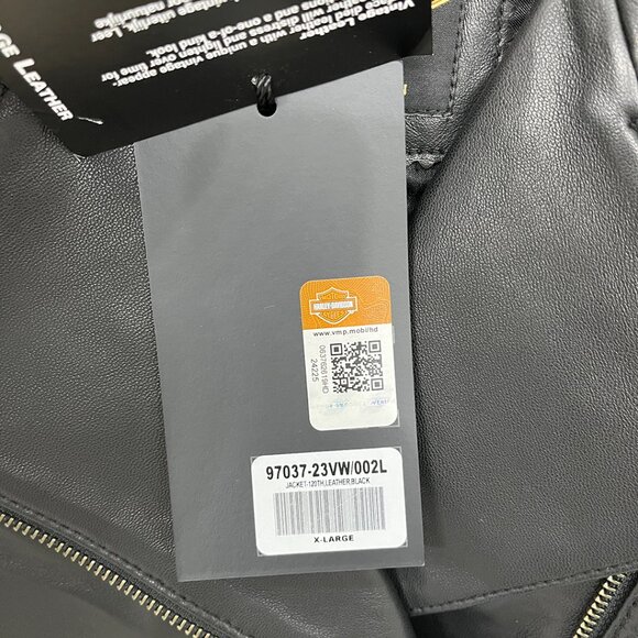Harley-Davidson® Women's Leather Motorcycle Jacket XL - Picture 10 of 14